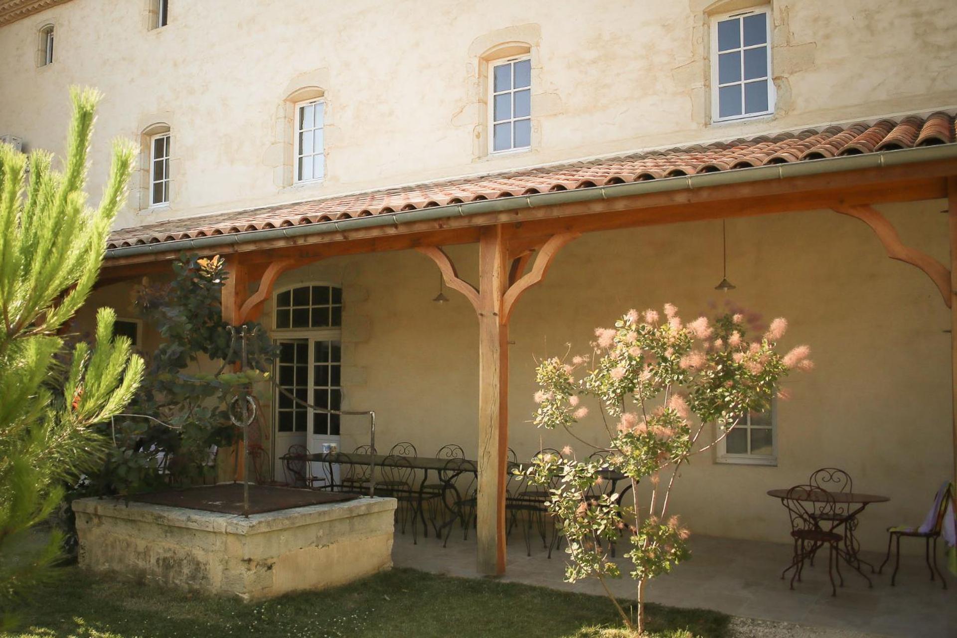 Une Chambre A La Maison Du Ballandreau Bed & Breakfast Monségur Exterior foto